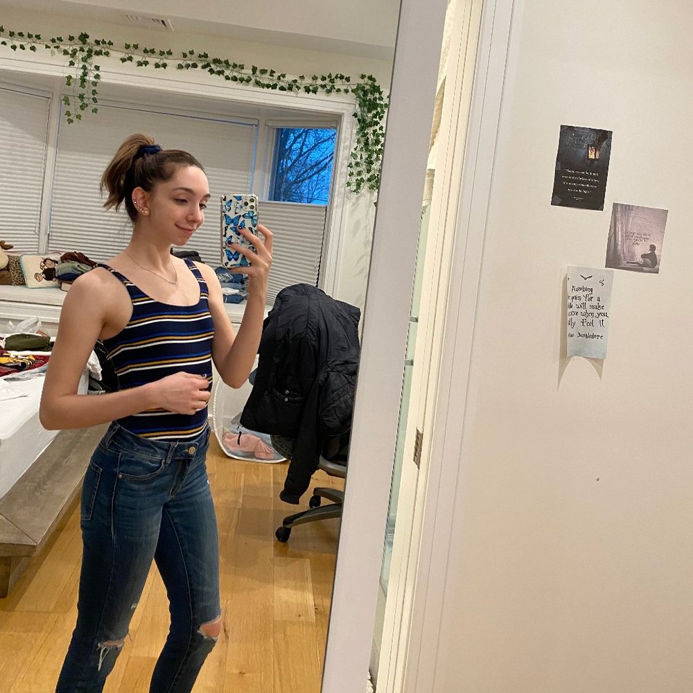 skinny jeans WOO!